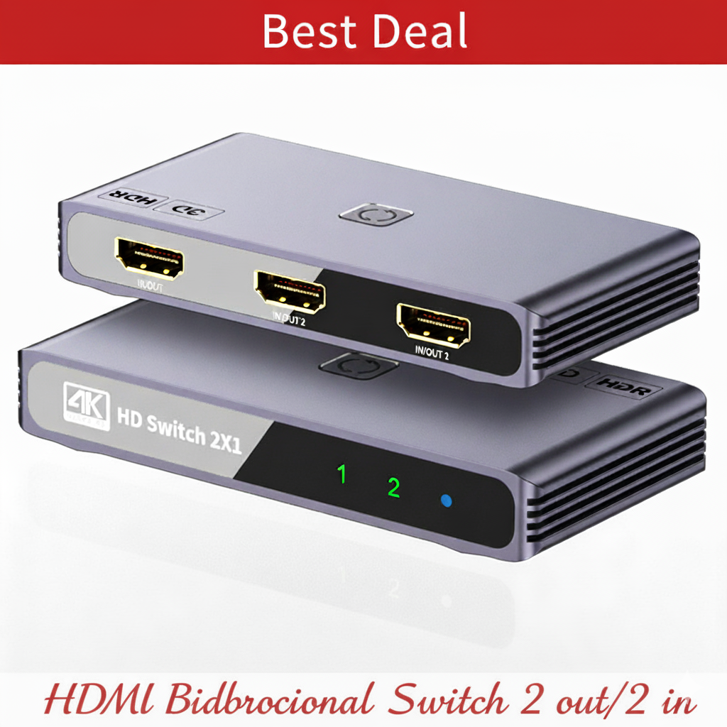 Image of 4K HDMI Bidirectional Switch